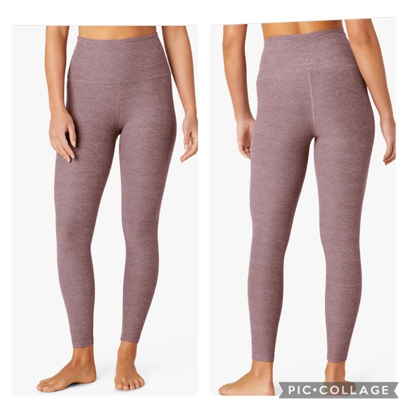 Beyond Yoga Pants - BEYOND YOGA SPACEDYE CAUGHT IN THE MIDI LEGGING Sz SMALL